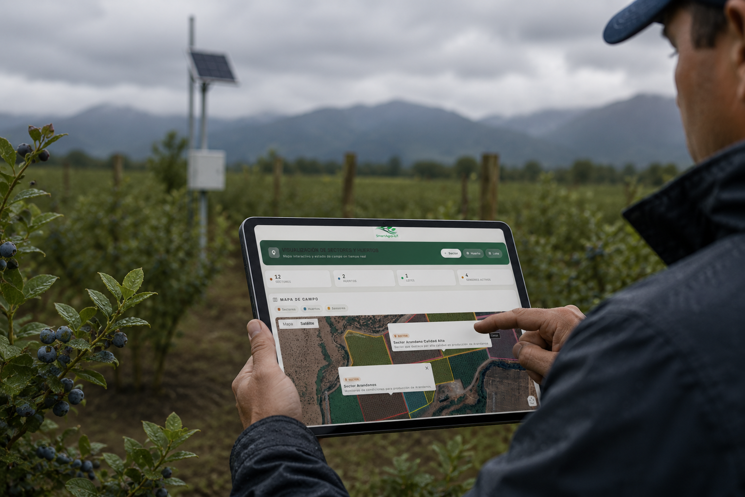Cultivo monitoreado