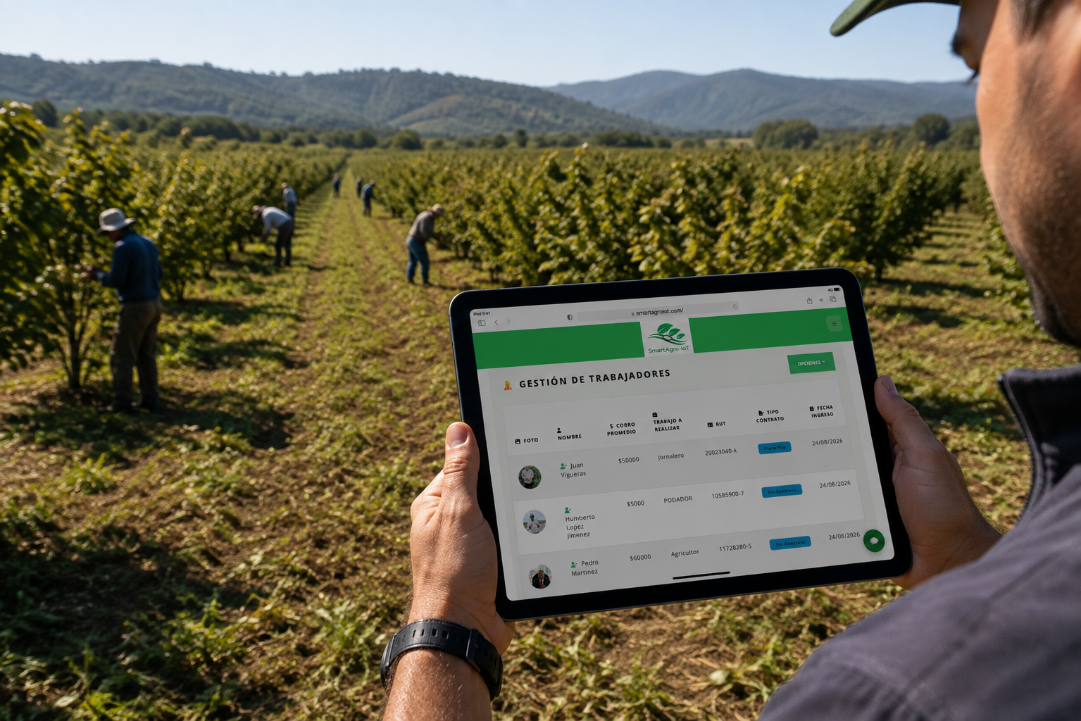 Producción agrícola